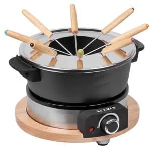 KLAMER Elektrisches Fondue Set für bis zu 8 Personen Test